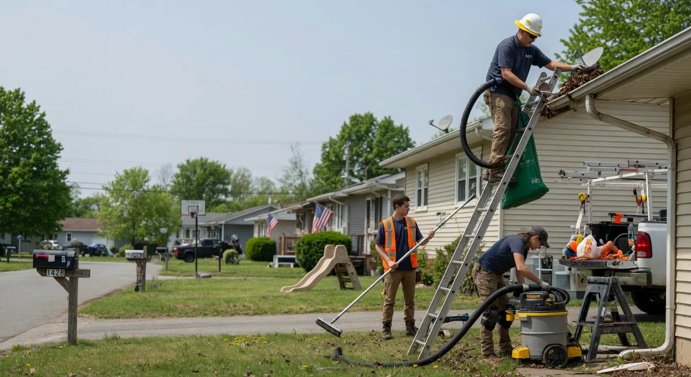 Gutter Installation in La Plume, PA near me